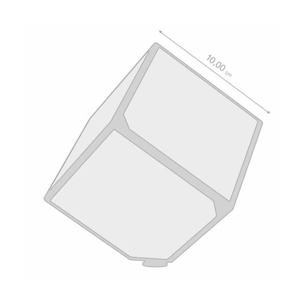 Anpassningsbar kubväckarklocka - Medium