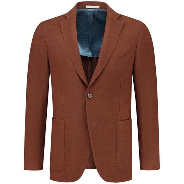 Strukturerad herringbone blazer Michael Kors