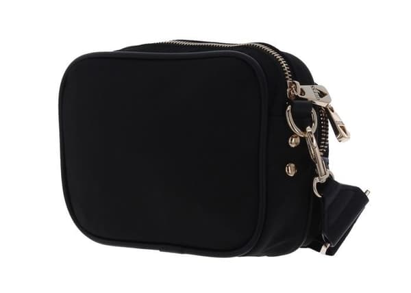 Axelväska - GUESS - Eco Gemma Mini - Svart - 100% polyester - 19,5x13x7 cm