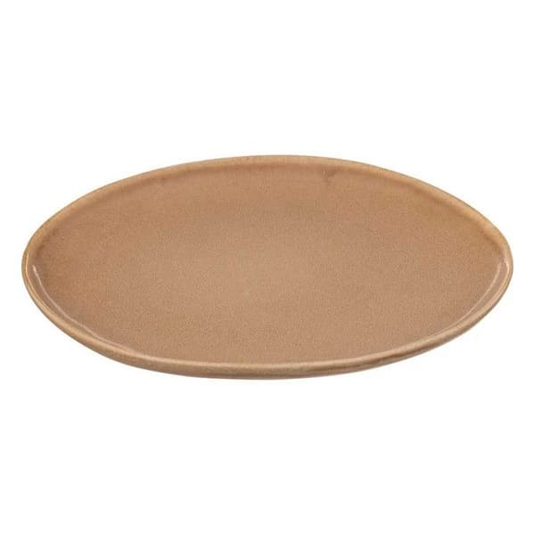 Set med 6 Tallrikar "Spring Water" 27cm Kaffe