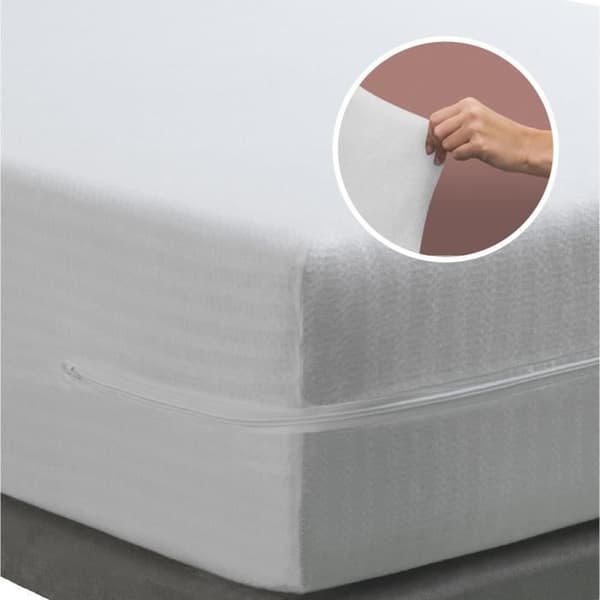 Madrasskydd - TURAL - Extra Elastisk - 80x190/200cm - Paket med 2 - Bomull och Elastan