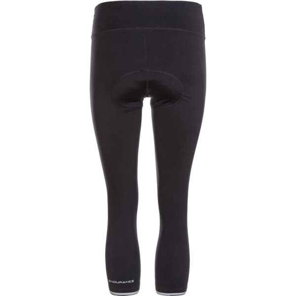 Kvinnors Endurance Juvel ¾ tights - svart