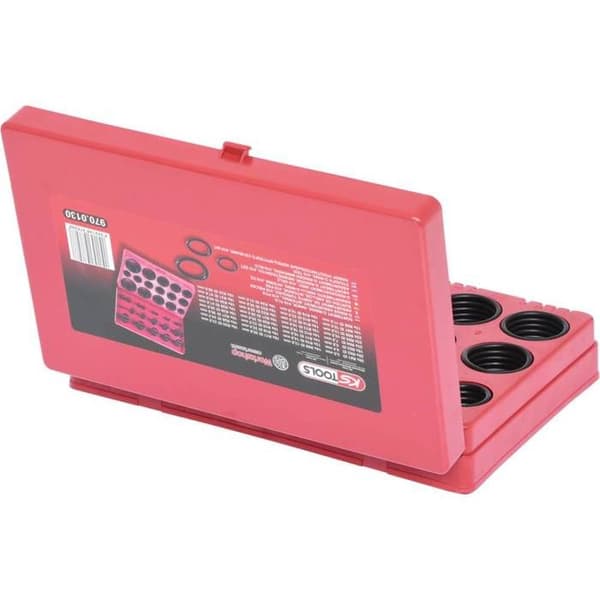 O-ringar - KS Tools - Sortiment 419 st - Mått 3-50 mm - Box ingår