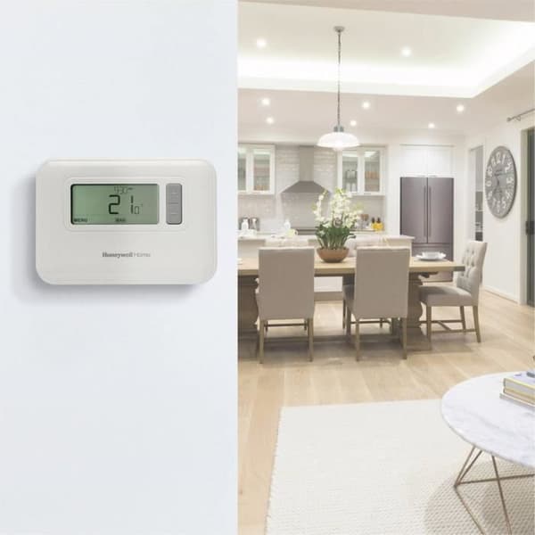 Honeywell Home T3C110AEU Hem T3 Termostat för väggmontering, dagligt program, veckoprogram 1 st