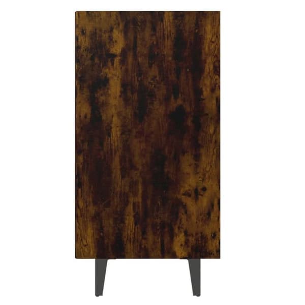 813185 vidaXL Buffé Ek rökig 103,5x35x70 cm Agglomerat
