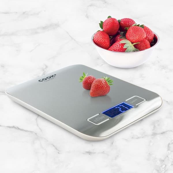 Elektronisk våg - Lily Cook - Inox - 5 Kg - Silver