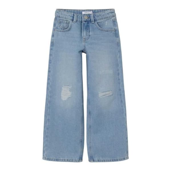 Name It Rosa vida jeansbyxor för tjejer