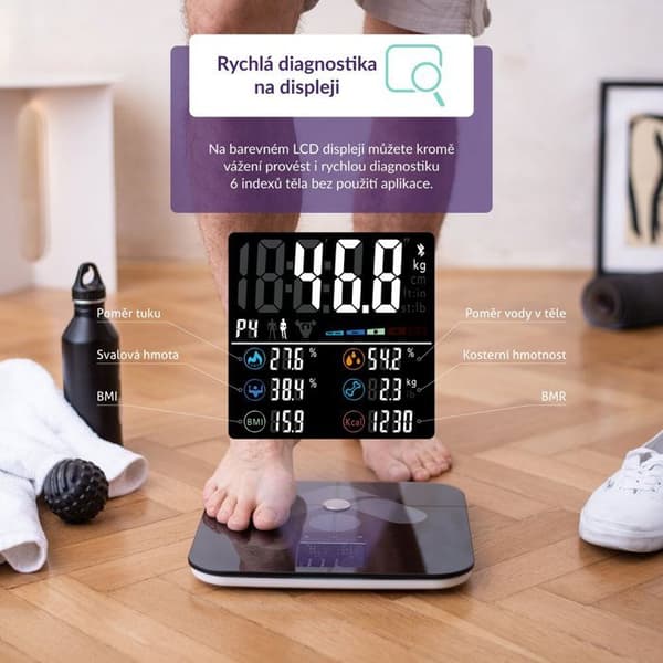 TrueLife FitScale W7 BT Svart