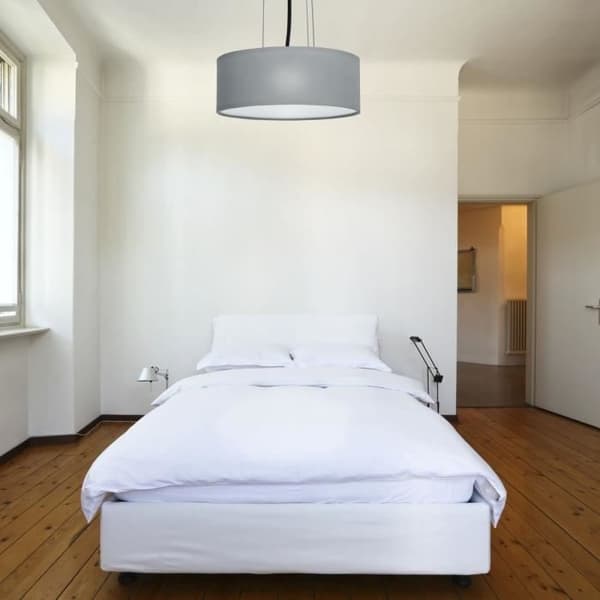 RANEX Ceiling Dream taklampa - Grå - E14 40W - Textil, metall och plast