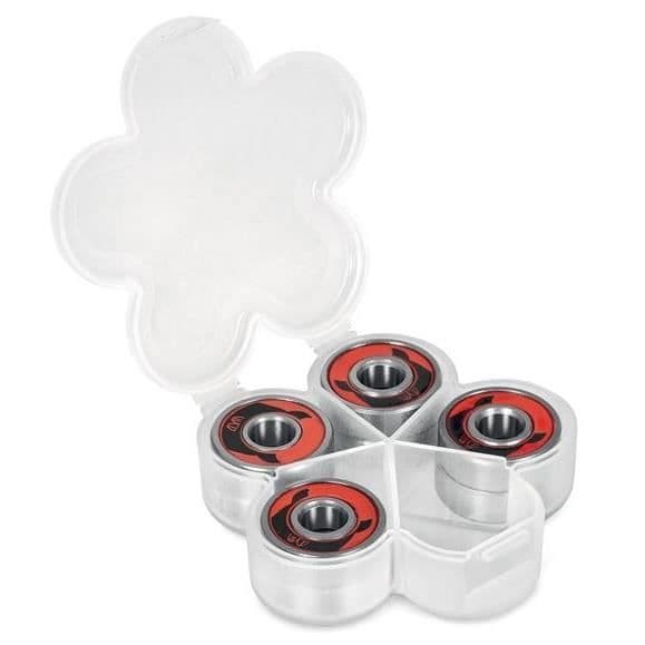 Wicked Skate Lager ABEC-7 8-Pack röd