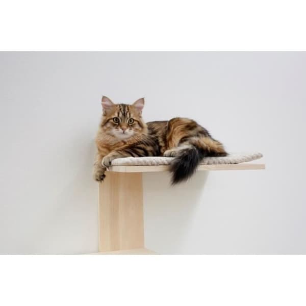 Kattträd - Kerbl - Timber - Beige - 150 cm - 3 sovytor