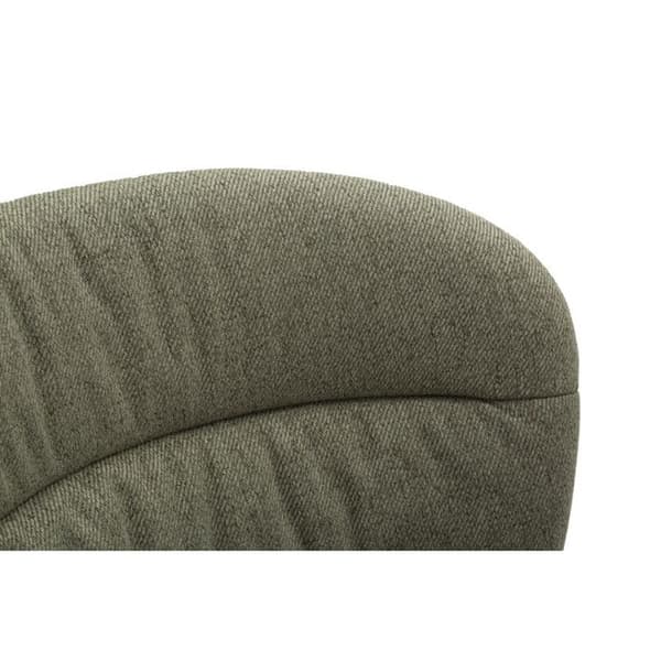 2-pack Stolar i Tyg "Losanna" 85cm Grön