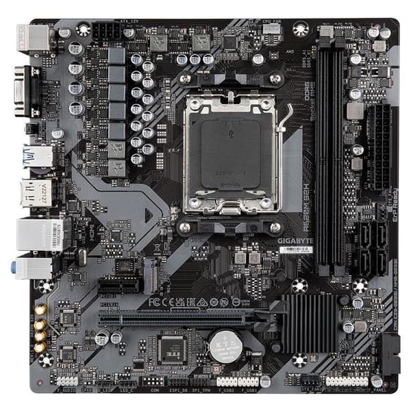 Moderkort - Gigabyte - A620M S2H - AM5 - DDR5 - Micro ATX