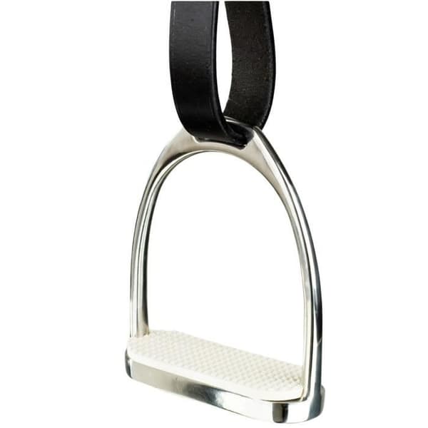 Horze Classic ridstigbyglar - silver/svart - 110 cm