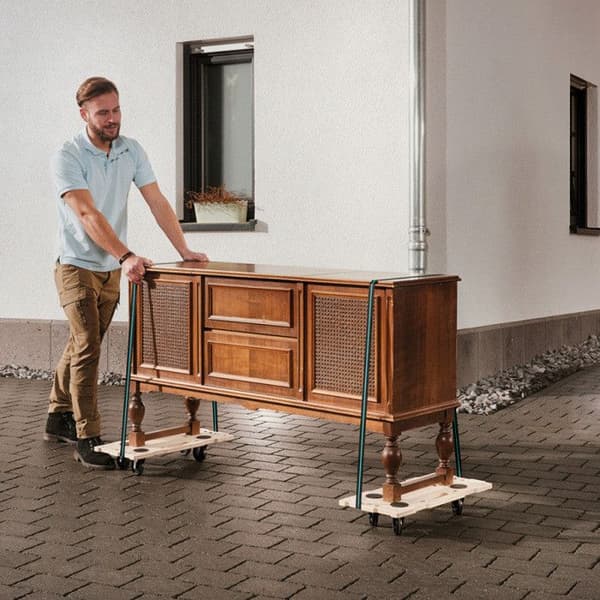 Multikopplade rullvagnar Max last 400 kg - FT400 wolfcraft 5543000