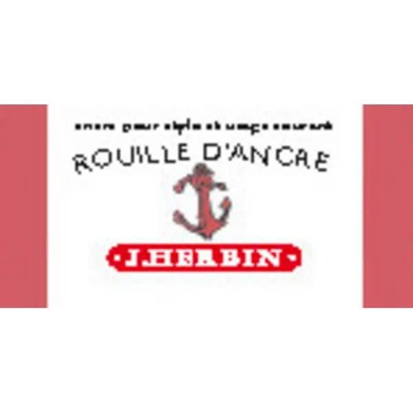 Traditionellt bläck i en 30ml "D"-flaska Rouille d'ancre.
