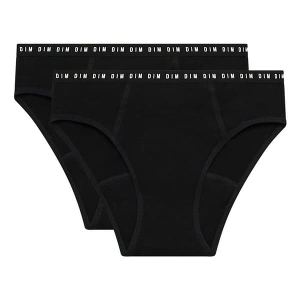 Menstruationsbyxa Dim Menstruationsbyxa Tjej Medium Flöde x2