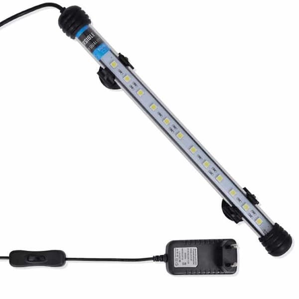 vidaXL LED Aquarium Light 28 cm Vit