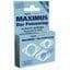 Penisring - MAXIMUS - Medium - Elastisk - Vit - För vuxna