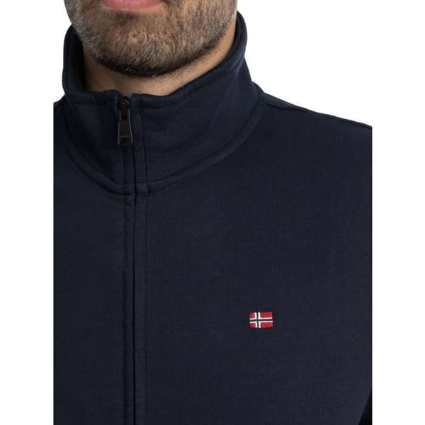 NAPAPIJRI Pull fleece Herr Blå Textil SF19575