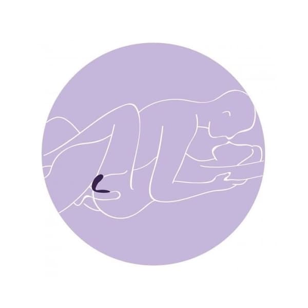 Double Joy Purple Uppladdningsbar Android Bluetooth Control Purple