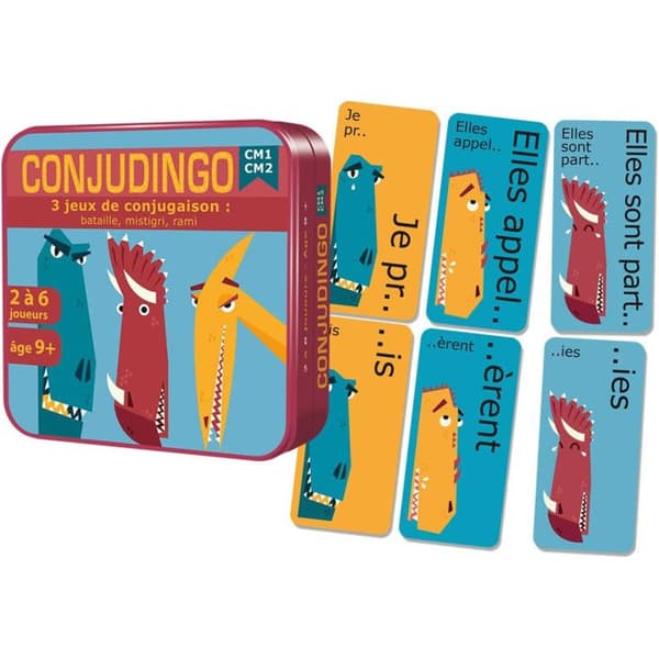 Brädspel - ASMODEE - Conjudingo CM1 CM2 - Blandat - Från 8 år - 30 min