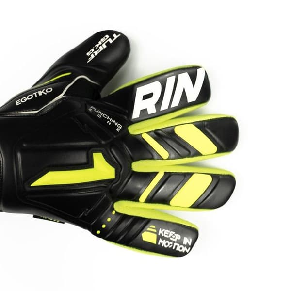 Rinat Egotiko Turf målvaktshandskar - svart/gul