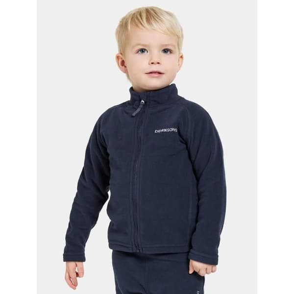 Dragkedja full zip barn Didriksons Monte