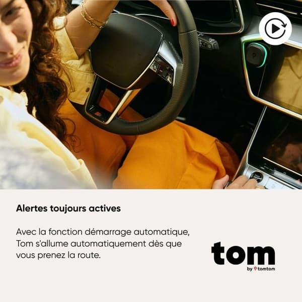 Intelligent trafikvarningsassistent för Tomtom-körning