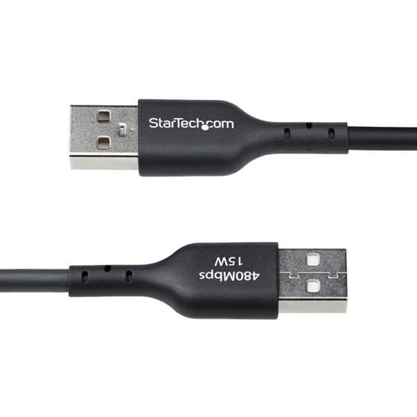 StarTech.com Kabel USB-A till USB-C 3m Snabbladdning 3A USB 2.0 TPE Svart