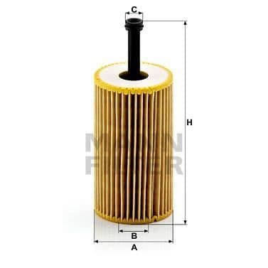 MANN FILTER Oljefilter HU612X