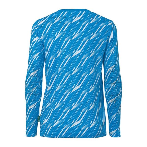 Målvaktsset långärmad barn Uhlsport Progressive - cyan/vit