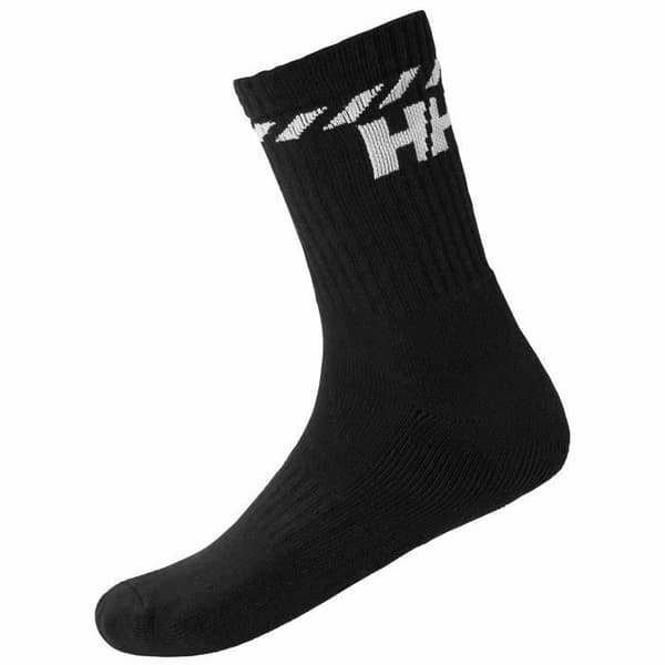 Helly Hansen Sport bomullssockor - Svart - 3-pack - Herr