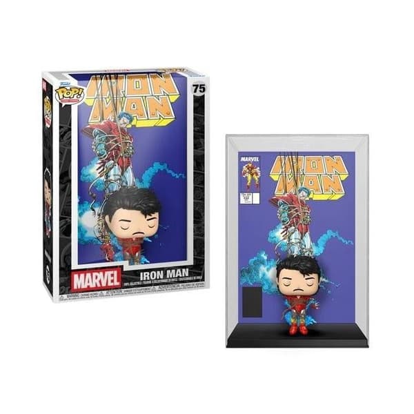 Figurine Funko Pop! Comic Cover | Iron Man | Iron Man '68