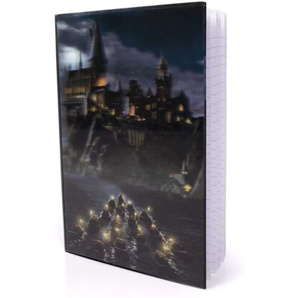 3D Notebook - Trollkarlsvärld - Hogwarts slott