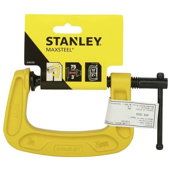 STANLEY Maxsteel pressprofil 'C' 75 mm / 3 "