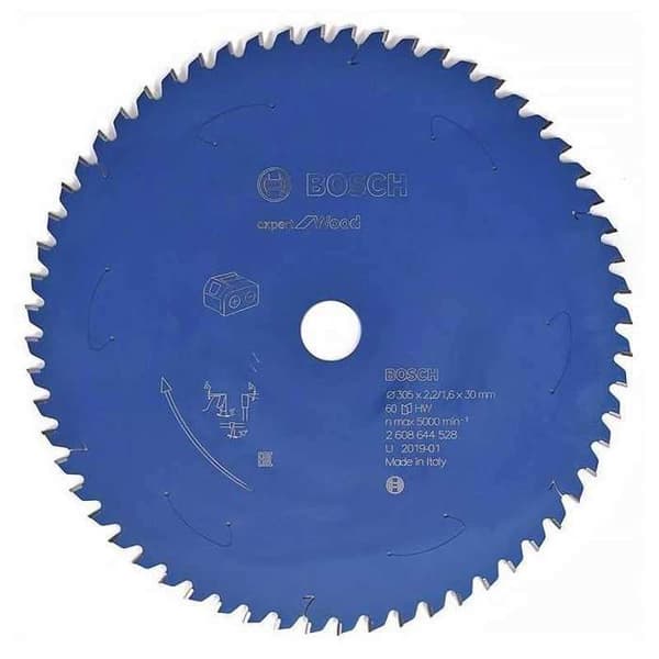 Cirkelsågblad - Bosch - Expert för trä - 305 mm - 60 tänder - 2,2/1,6 mm