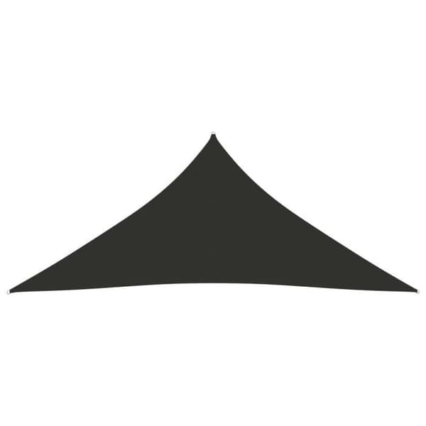 vidaXL Parasol Sail Oxford Tyg Triangulär 4x5x5 m Antracit