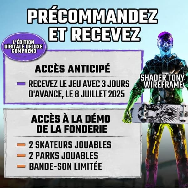 Tony Hawk s™ Pro Skater™ 3+4 Edition Samlar PS5