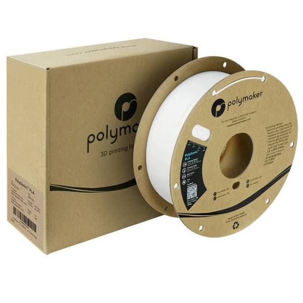 Filament PLA - POLYMAKER - Hög Hastighet - Svart - 1.75mm - FDM Utskrift