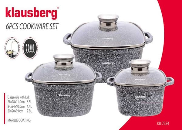 KLAUSBERG MARMORGRYTOR SET KB-7534