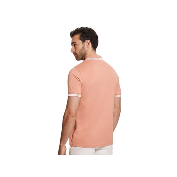 Polo Guess Man Sport pique Rosa Bomull