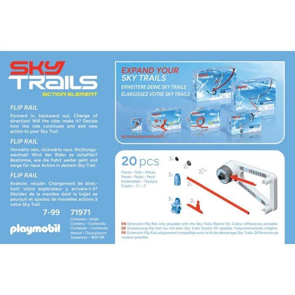 Sky Trails: Flip Rail, Action Set, Luftbana, 20 delar, fr.o.m. 7 år