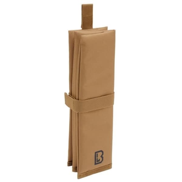 Sittunderlag - BRANDIT - Kamel - Polyester - Elastiska band - Nätfoder