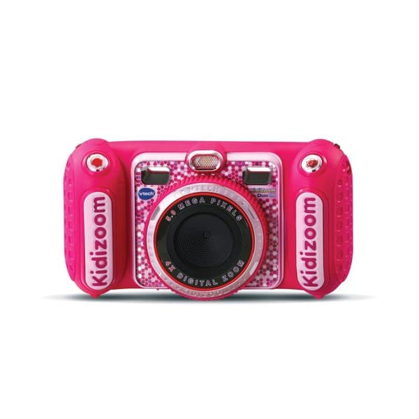 Barnkamera - VTECH - Kidizoom Duo DX Pink - 75 dynamiska filter - 5 augmented reality-spel