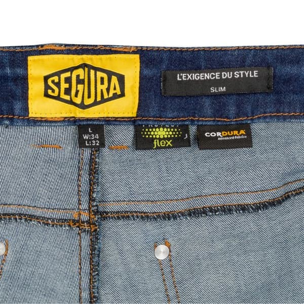 Segura Hunky motorjeans - blå
