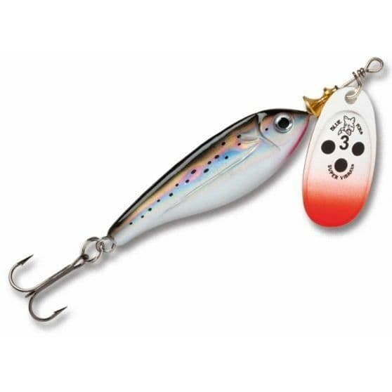 Lure Blue Fox elritsa super vibrax 5g - grå - 5 g