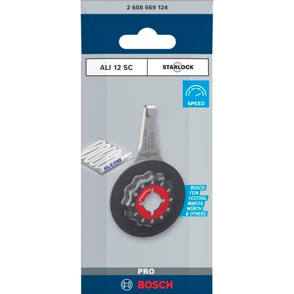 Lamm för multifunktionsverktyg - Bosch - PRO ALI 12 SC - Silikon - Bredde 12 mm