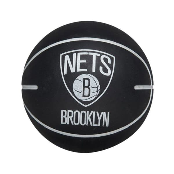 Brooklyn Nets NBA Dribble Ball - Svart - Storlek 3