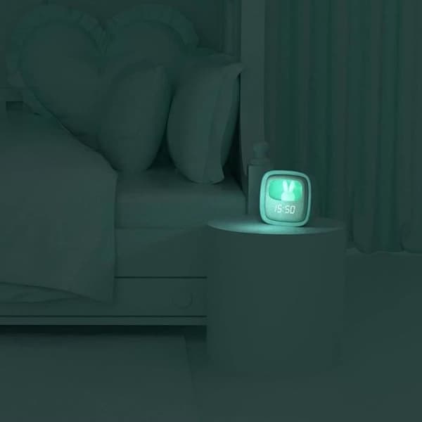 Mob - Billy Clock Touch Alarm & Night Light - Turkos